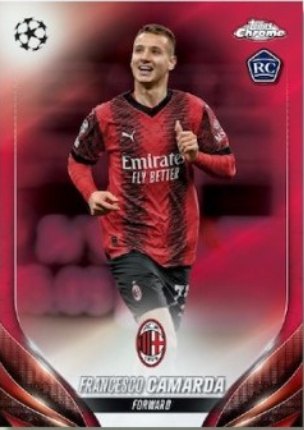 2023-24 Topps UEFA Club Competitions Chrome Soccer, Hobby Pack