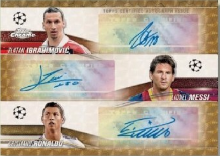 2023-24 Topps UEFA Club Competitions Chrome Soccer, 12 Hobby Box Case
