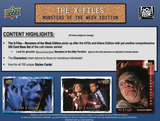 2024 Upper Deck The X-Files Monsters of the Week, Hobby Pack