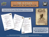 2024 Upper Deck The X-Files Monsters of the Week, Hobby Pack