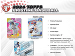 2024 Topps Pristine Baseball Hobby, Pack