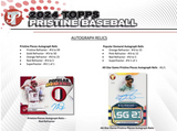 2024 Topps Pristine Baseball Hobby, Pack