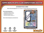 2023-24 Topps UEFA Club Competitions Merlin Chrome Soccer Hobby, Box