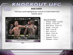 2024 Topps UFC Knockout Hobby, Box *RELEASES 10/4*