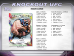 2024 Topps UFC Knockout Hobby, Mini-Box