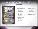 2024 Topps UFC Knockout Hobby, Mini-Box