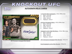 2024 Topps UFC Knockout Hobby, Box