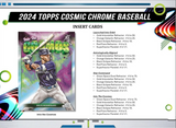 2024 Topps Cosmic Chrome Baseball Hobby, 12 Box Case *RELEASES 10/11*