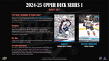2024-25 Upper Deck Series 1 Hockey Hobby, Box