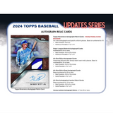 2024 Topps Update Series Baseball Jumbo, Pack