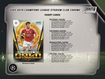 2023-24 Topps UEFA Club Competitions Stadium Club Chrome Soccer Hobby, 12 Box Case *RELEASES 10/23*