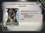 2023-24 Topps UEFA Club Competitions Stadium Club Chrome Soccer Hobby, 12 Box Case *RELEASES 10/23*