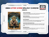 2024 Topps Star Wars Galaxy Chrome Hobby, 12 Box Case *RELEASES 11/1*