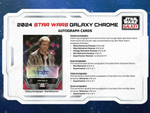 2024 Topps Star Wars Galaxy Chrome Hobby, 12 Box Case *RELEASES 11/1*