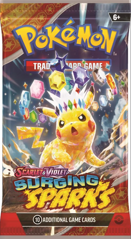 Pokemon Scarlet & Violet Surging Sparks, Booster Pack