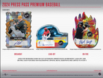 2024 Press Pass Premium Baseball Solo Plus, 50 Pack Case