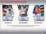 2024 Press Pass Premium Baseball Solo Plus, 50 Pack Case *RELEASES 11/15*