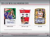 2024 Leaf Metal Blue Mountain State BMS Hobby, 10 Box Case *RELEASES 11/15*