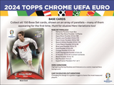 2023-24 Topps UEFA Euro Chrome Soccer Hobby, Pack