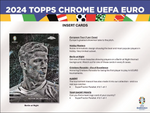 2023-24 Topps UEFA Euro Chrome Soccer Hobby, Pack