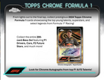 2024 Topps Chrome Formula 1 F1 Racing Hobby, 12 Box Case