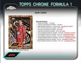 2024 Topps Chrome Formula 1 F1 Racing Qualifying Lap, Box *RELEASES 11/22*