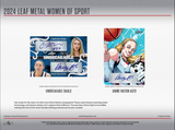 2024 Leaf Metal Women of Sport Hobby, Box *RELEASES 11/29*