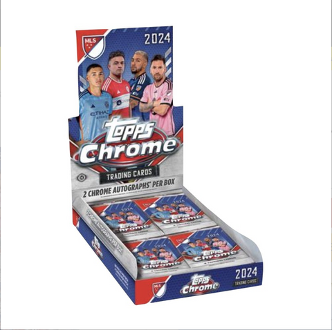 2024 Topps MLS Chrome Soccer Hobby, Box *RELEASES 12/6*