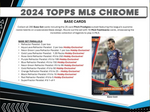 2024 Topps MLS Chrome Soccer Hobby, 12 Box Case *RELEASES 12/6*