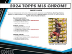 2024 Topps MLS Chrome Soccer Hobby, Box