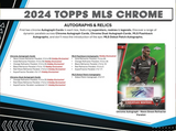 2024 Topps MLS Chrome Soccer Hobby, Box