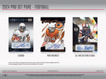 2024 Pro Set Pure Football Hobby, 42 Solo Pack Case