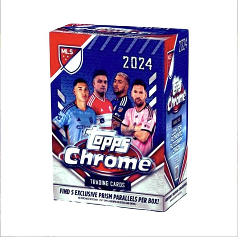 2024 Topps MLS Chrome Soccer Blaster, Box *RELEASES 12/6*