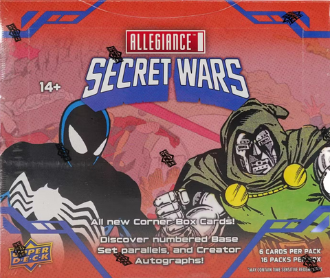 2024 Marvel Allegiance Secret Wars 1984 Hobby, Box