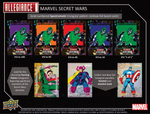 2024 Marvel Allegiance Secret Wars 1984 Hobby, 12 Box Case