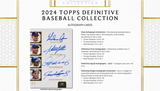 2024 Topps Definitive Baseball Hobby, 2 Box Case