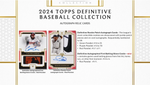 2024 Topps Definitive Baseball Hobby, 2 Box Case