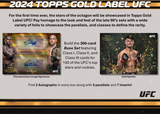 2024 Topps UFC Gold Label Hobby, Box