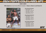 2024 Topps UFC Gold Label Hobby, Box