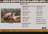 2024 Topps UFC Gold Label Hobby, Box