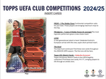 2024-25 Topps UEFA Club Competitions Soccer Hobby, Pack