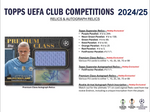 2024-25 Topps UEFA Club Competitions Soccer Hobby, 12 Box Case