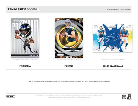 2024 Panini Prizm Football Hobby, 12 Box Case *RELEASES 12/18*