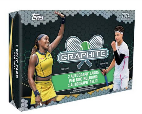 2024 Topps Graphite Tennis Hobby, Box *RELEASES 12/18*