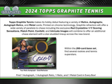 2024 Topps Graphite Tennis Hobby, Pack