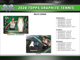 2024 Topps Graphite Tennis Hobby, Pack