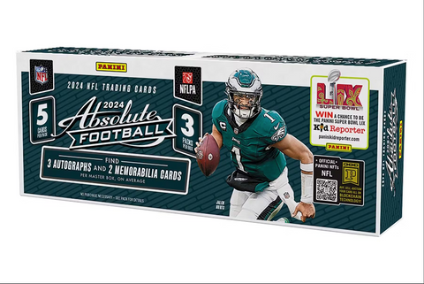 2024 Panini Absolute Football Hobby, Box *RELEASES 12/27*