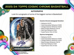 2023-24 Topps Cosmic Chrome Basketball Hobby, 12 Box Case