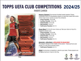 2024-25 Topps UEFA Club Competitions Soccer Blaster, Box