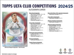 2024-25 Topps UEFA Club Competitions Soccer Blaster, Box